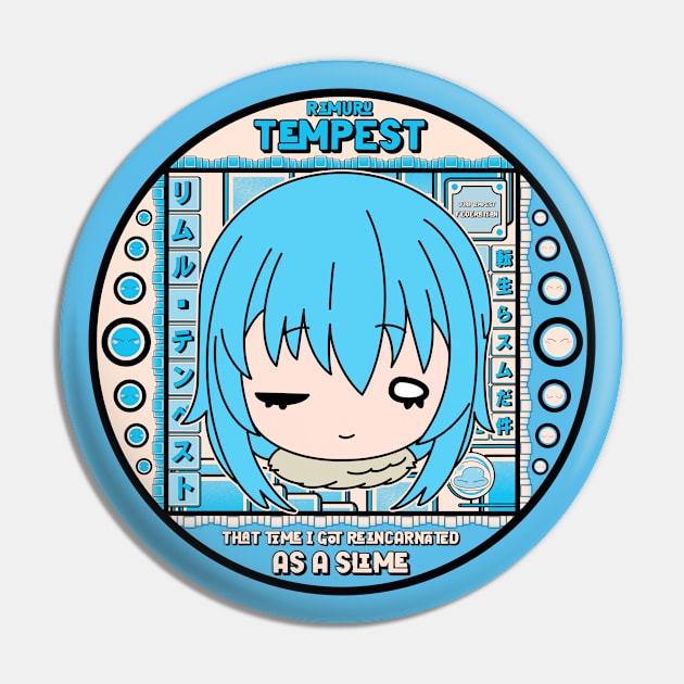 Rimuru Tempest - That Time I Got Reincarnated as a Slime Pin by InalZ