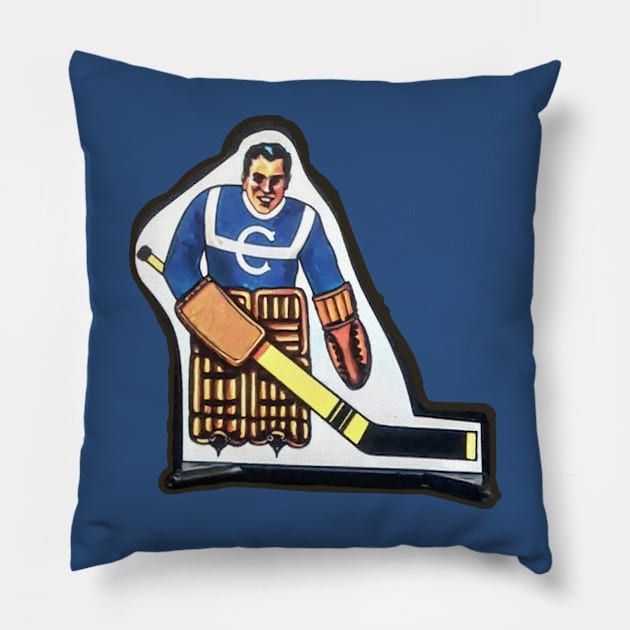 Coleco Table Hockey Players - Montréal Canadiens Pillow by mafmove