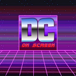 DC on SCREEN '80s Logo #1 Magnet