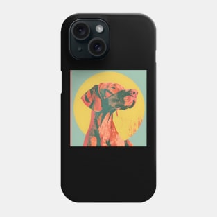 Vizsla in 80's Phone Case