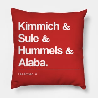 The Legends of Die Roten III Pillow