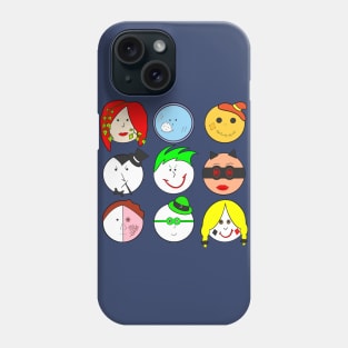 DC Rogues Gallery of Supervillains Phone Case