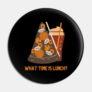 What Time Is Lunch? Pin