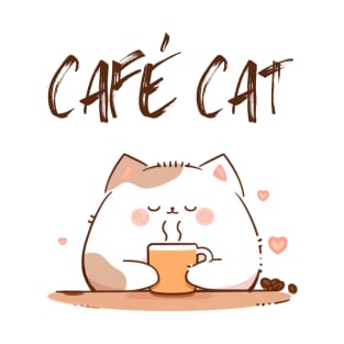 Cafe Cat T-Shirt