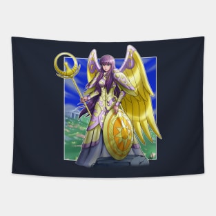 Athena Goddess Armor Tapestry