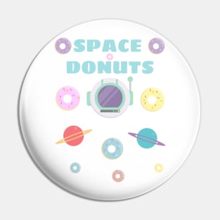 Space Donut Tee Pin