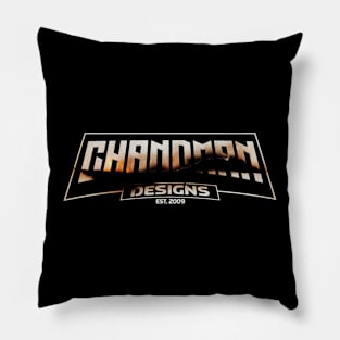 Chandman Designs Burnt Logo Pillow