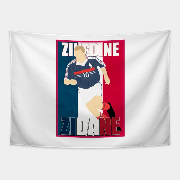 Zidane Tapestry by johnsalonika84