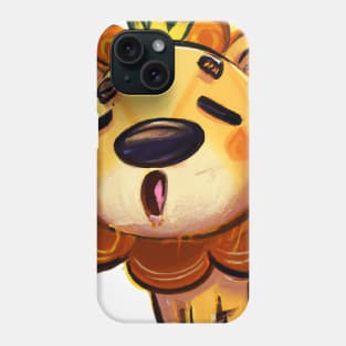 Cute Lion Drawing Phone Case