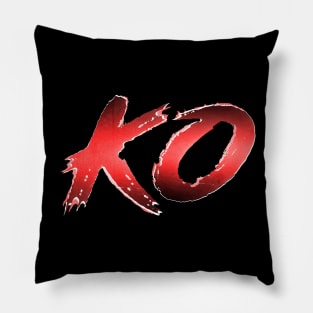 Street Fighter style KO Pillow