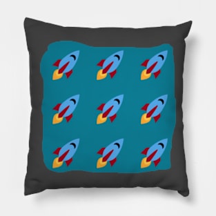 cute cosmic space pattern Pillow