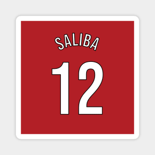 Saliba 12 Home Kit - 22/23 Season Magnet