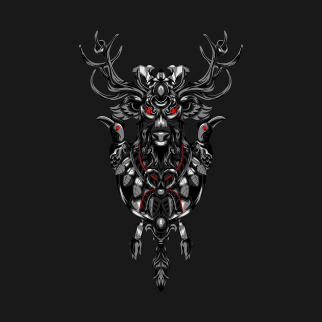 the dark deer by widhim