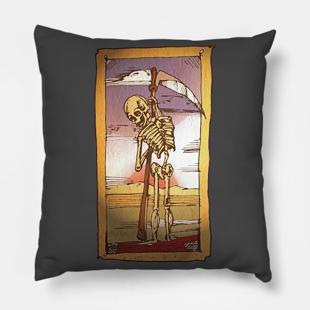 It was the Salmon Dip- Halloween Tarot Pillow by silentrob668