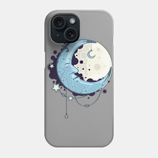 Blue Moon Phone Case