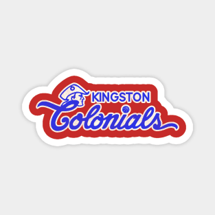 Defunct Kingston Colonials Basketball Team Magnet