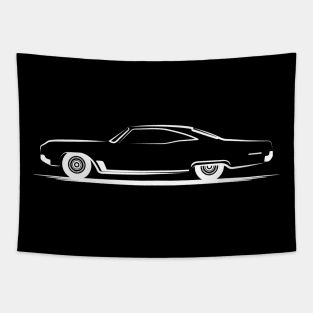 1967 Buick Wildcat White Tapestry