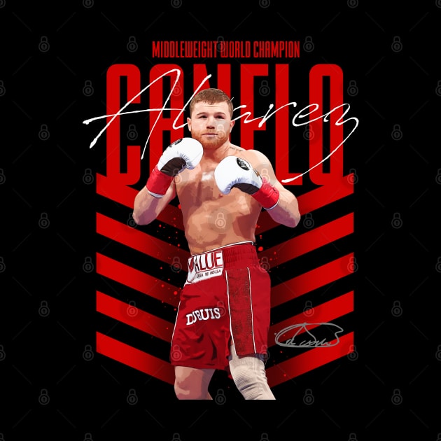 Canelo Alvarez by Juantamad