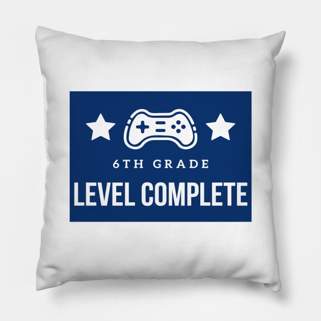 6th Grade Level Complete Pillow by Hunter_c4 "Click here to uncover more designs"