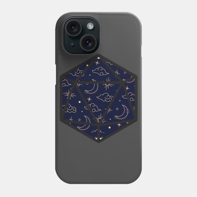 Chinese Night D20 Phone Case by MimicGaming