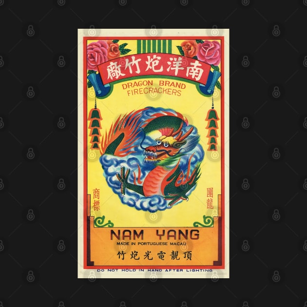 VINTAGE FIRECRACKER DRAGON NAM YANG by kakeanbacot