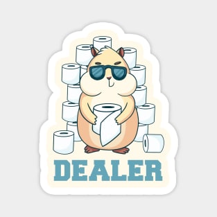 Toilet paper dealer Magnet