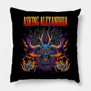 ASKING ALEXANDRIA MERCH VTG Pillow