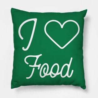 I love food Pillow