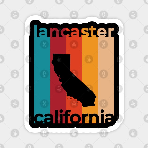 Lancaster California Retro Magnet by easytees