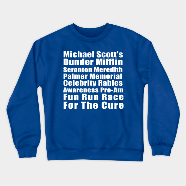 michael scott rabies run shirt