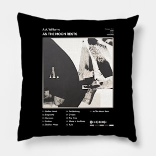 A.A. Williams - As The Moon Rests Tracklist Album Pillow