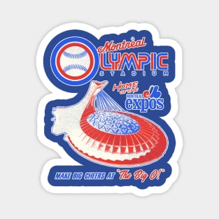 Defunct Montreal Expos Olympic Stadium Magnet