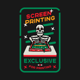 Skeleton Screen T-Shirt