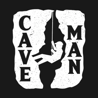 Cave Man Caving Shirt Spelunkers T-Shirt