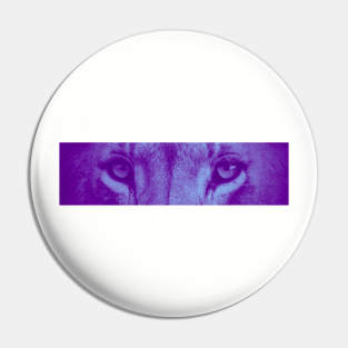 Lion Eyes (Purple) Pin