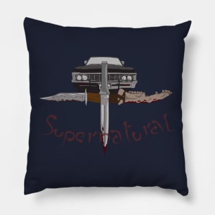 Supernatural Weapons Pillow