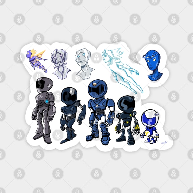 Toonami Evolution Magnet by Dahriwaters92