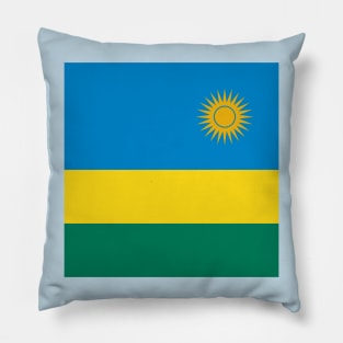 Rwanda flag Pillow