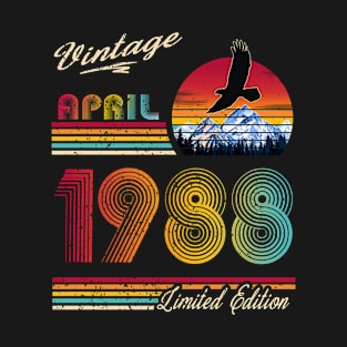 April 1988 Birthday T-Shirt