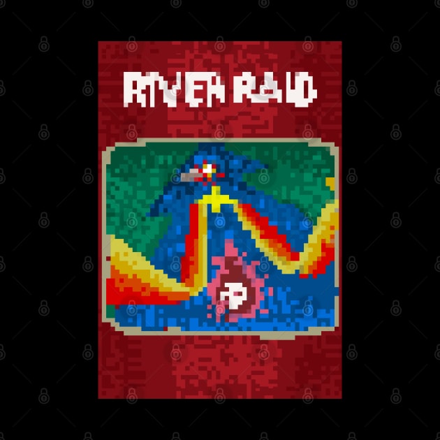 River Raid Pixel by The Brothers Co.