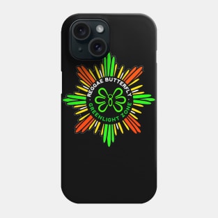 Jamaican Color with Butterfly effect Phone Case