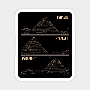 Pyramid Meme Funny Ancient Egypt Pyramids Egyptian Gift Magnet