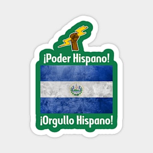 Salvadoran Power! Salvadoran Pride! T-shirts for Men! Magnet