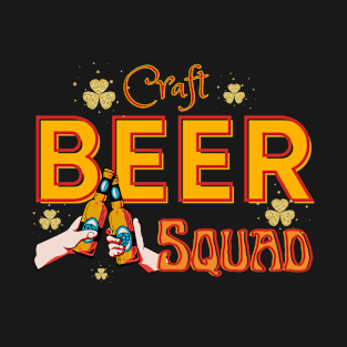 Craft beer squad st Patricks day T-Shirt