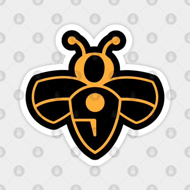 bee Honey Magnet by Tekad Rasa