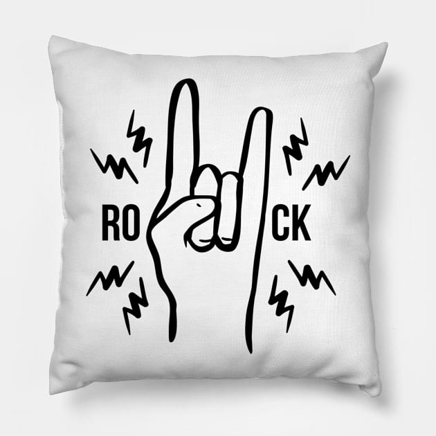 Rock Pillow by Urban_Vintage