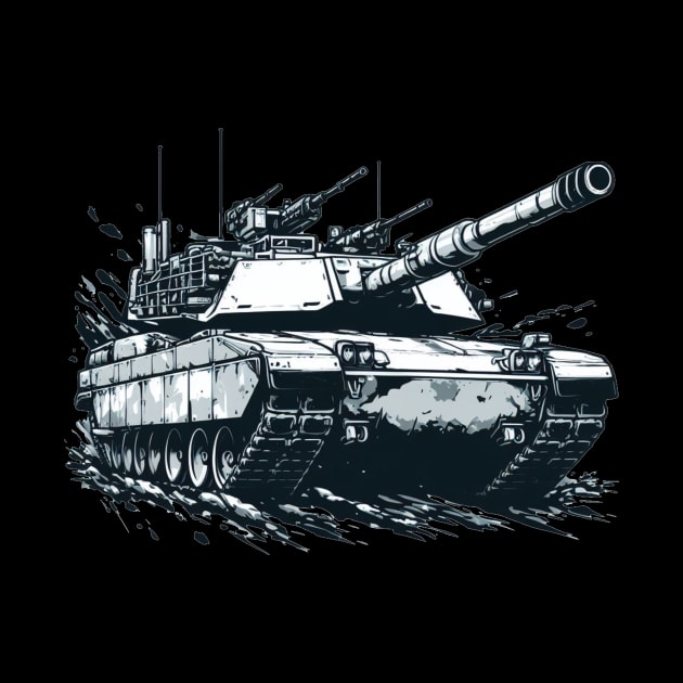 American M1 Abrams: Tank Powerhouse Graphic by BattlegroundGuide.com