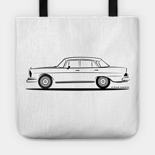 Mercedes Benz 220 SE Heckflosse Fin Tail W112 Sedan Tote