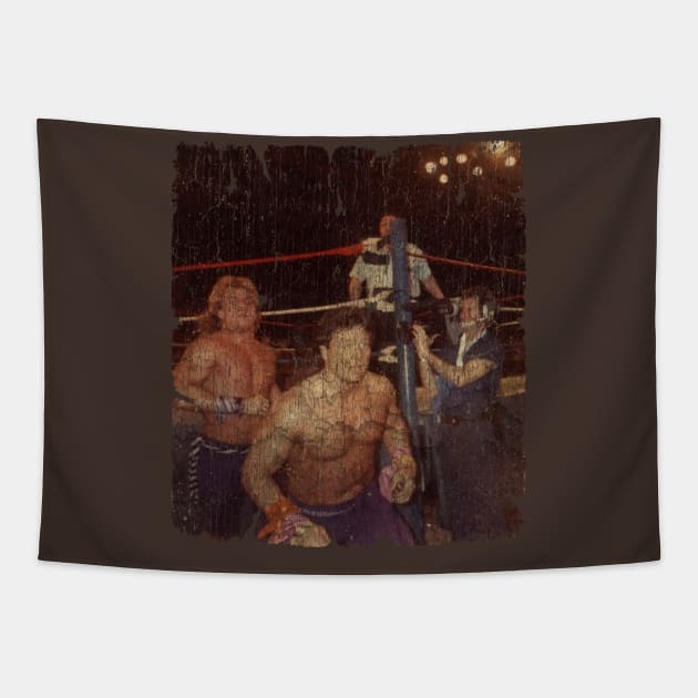 wrestling superstars from the 1980s are pure WWF gold Tapestry by vintage.artillustrator