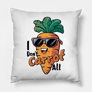 I don't carrot all Pillow